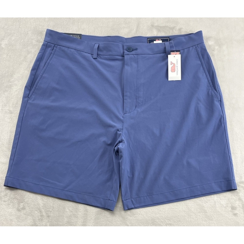 Vineyard Vines Breaker Shorts Men 38 Blue Classic Fit Performance Regatta Bay
